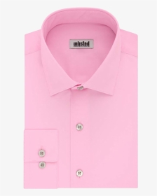 Unlisted Regular Fit Pink Shirt By Kenneth Cole - Dress Shirt, HD Png Download, Transparent PNG