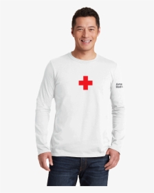 Unisex 100% Cotton Classic Long Sleeve T-shirt With - Gildan Softstyle Long Sleeve T Shirt, HD Png Download, Transparent PNG