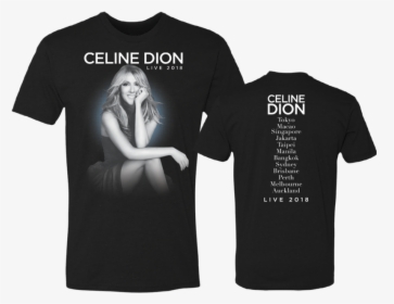 Image De T-shirt Tournée Asie / Australie - Celine Dion Tour T Shirt, HD Png Download, Transparent PNG
