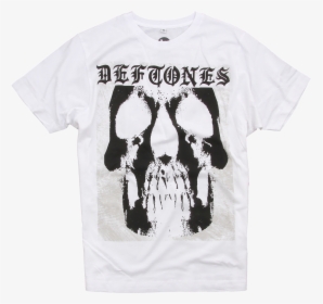 Deftones White Skull Shirt, HD Png Download, Transparent PNG