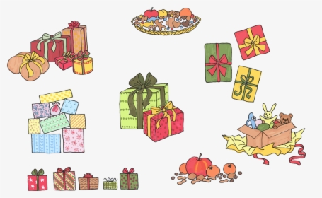 Assortment Of Gifts And Presents Clip Arts - 선물 상자 선물 일러스트, HD Png Download, Transparent PNG