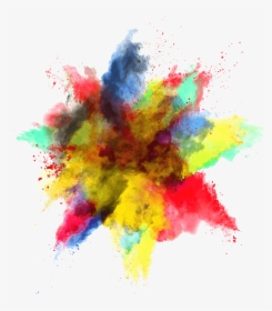Holi Colour Splash Png - Color Powder Explosion Free, Transparent Png, Transparent PNG
