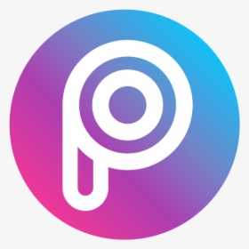 Picsart Logo Logotipo Logotype @lucianoballack - Logotipo Picsart, HD Png Download, Transparent PNG
