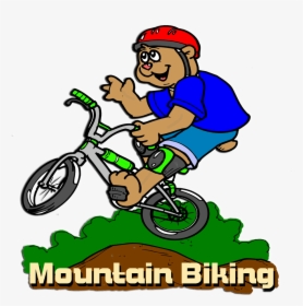 Free Bike Cartoon Download Free Clip Art Free Clip - Mountain Bike Images Cartoon, HD Png Download, Transparent PNG