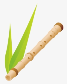 Flute Clipart Bamboo Flute - Png Radha Krishna Bansuri, Transparent Png, Transparent PNG