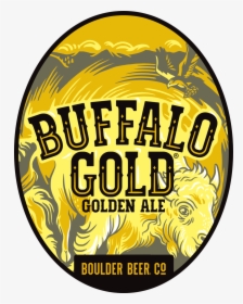 4 Boulder Beer Buffalo Gold Oval - Buffalo Beer Clipart, HD Png Download, Transparent PNG