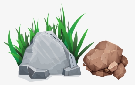 Soil Boulder Clipart For Free And Use Images In Transparent - Rock Stone Vector Png, Png Download, Transparent PNG
