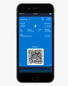 Qr Codes On Mobile Tickets Make For A Much Smoother - Mobile Device, HD Png Download, Transparent PNG
