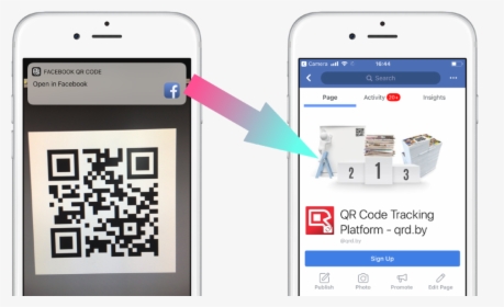 Facebook Mobile Qr Code, HD Png Download, Transparent PNG
