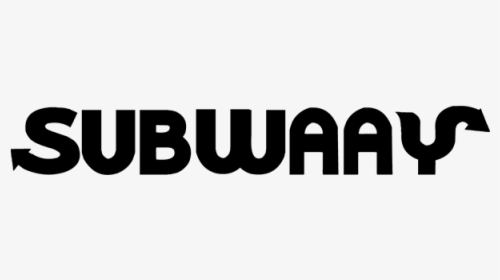 Subway Logo Black And White, HD Png Download, Transparent PNG