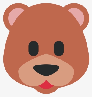 Bear Twitter Emoji Png , Png Download - Bear Emoji Twitter, Transparent Png, Transparent PNG