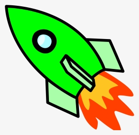 Spaceship Clipart Free Rocket Ignition Propulsion Free - Rocket Clipart, HD Png Download, Transparent PNG