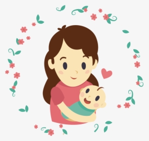 Cartoon Mothers Day Card, HD Png Download, Transparent PNG