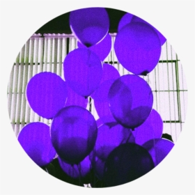 Balloons Purple Aesthetic Tumblr Circle Icon Png Aesthetic - Red Aesthetic Transparent Background, Png Download, Transparent PNG