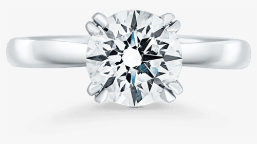 11 01 1806 Solitaire Engagement Ring - Engagement Ring, HD Png Download, Transparent PNG