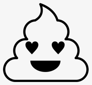 Heart Emoji Coloring Page, HD Png Download, Transparent PNG