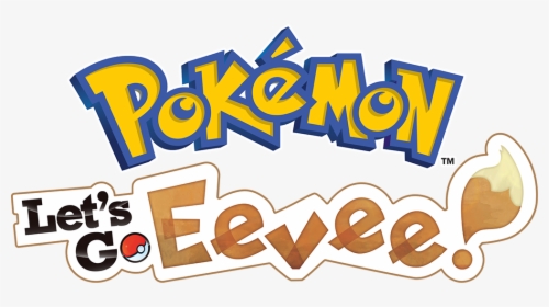 Pokemon Let's Go Eevee Logo, HD Png Download, Transparent PNG