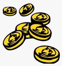 Pot Of Gold Clip Art The - Coins Clip Art, HD Png Download, Transparent PNG