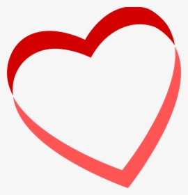 Heart Desktop Wallpaper Color Clip Art - Drawing Of A Heart For Valentine's, HD Png Download, Transparent PNG