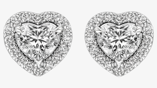 Transparent Pearls Heart Shaped - Heart Earring Png, Png Download, Transparent PNG