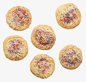 Sprinkle Cookie - Dessert, HD Png Download, Transparent PNG