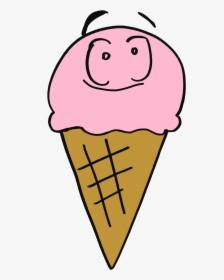 Cartoon Ice Cream With Sprinkles Clipart , Png Download - Cartoon Ice Cream With Sprinkles, Transparent Png, Transparent PNG