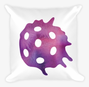 Watercolor Pickleball Pillow - Cushion, HD Png Download, Transparent PNG