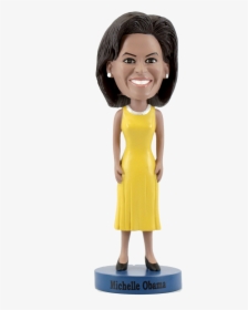 Michelle Obama Bobblehead ** Limited Edition-yellow - Figurine, HD Png Download, Transparent PNG