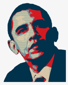 Clip Art Yes We Can Creating - Barack Obama, HD Png Download, Transparent PNG
