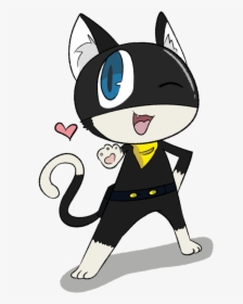 810 X 986 - Persona 5 Morgana Cute, HD Png Download, Transparent PNG
