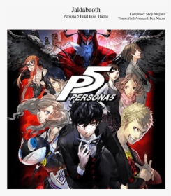 Persona 5 Poster Art, HD Png Download, Transparent PNG