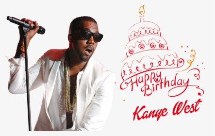 Kanye West Png File - Happy Birthday Angel Png, Transparent Png, Transparent PNG