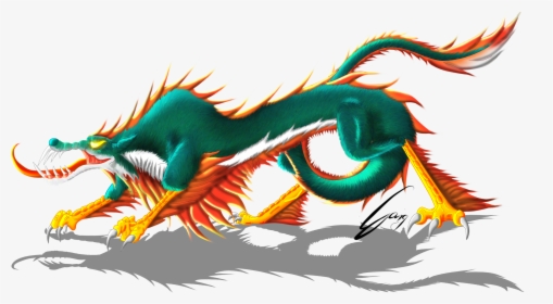 Chinese Dragon Canine By Avpke - Canine Dragons, HD Png Download, Transparent PNG