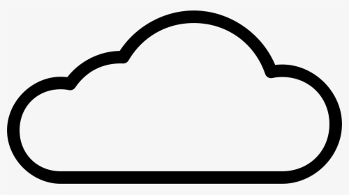 Clipart - Transparent Background Cloud Icon, HD Png Download, Transparent PNG