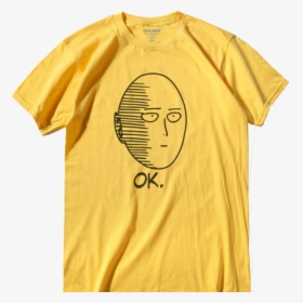 One Punch Man T-shirt - Anime T Shirts One Punch Man, HD Png Download, Transparent PNG