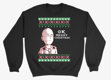 One Punch Man - Anime Christmas Shirts, HD Png Download, Transparent PNG