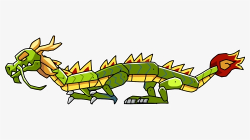 Transparent Chinese Dragons Clipart - Scribblenauts Chinese Dragon, HD Png Download, Transparent PNG