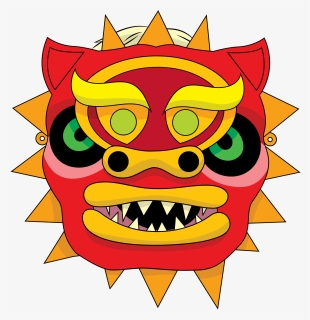 Chinese Dragon Mask Vector, HD Png Download, Transparent PNG