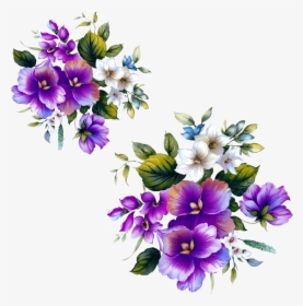 Floral Design Flower Purple - Flower Purple Png, Transparent Png, Transparent PNG
