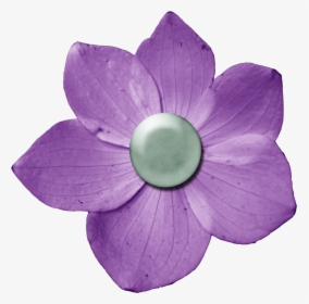 Dark Purple Flower - Maroon Scrapbook Png, Transparent Png, Transparent PNG