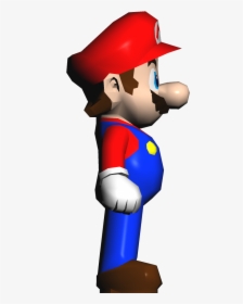 Mario From The Side, HD Png Download, Transparent PNG
