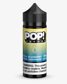 Pop Vapors Blueberry Lemonade, HD Png Download, Transparent PNG