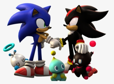 Sonic Y Shadow Sfm, HD Png Download, Transparent PNG