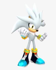 Graphic Royalty Free Download Sonic The Silver Shadow - Silver The Hedgehog Render, HD Png Download, Transparent PNG