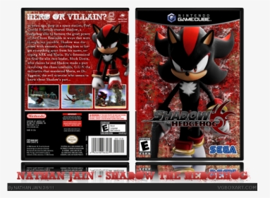 Shadow The Hedgehog Box Art Cover - Gamecube, HD Png Download, Transparent PNG