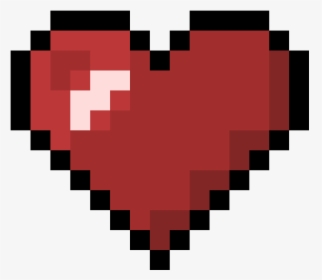 My Pixel Arts - Heart 8 Bit Png, Transparent Png, Transparent PNG