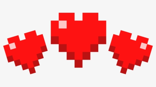 Minecraft Heart Png - Agua Y Amor Vmc, Transparent Png, Transparent PNG