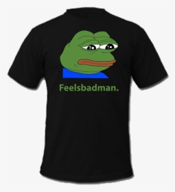 Feelsbadman - T-shirt - Twitch - Tv Emote - T Shirt - T Shirt, HD Png Download, Transparent PNG