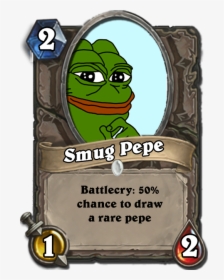 I Shall Be Merciful And Grant You One Common Pepe - Silent Watcher Hearthstone, HD Png Download, Transparent PNG