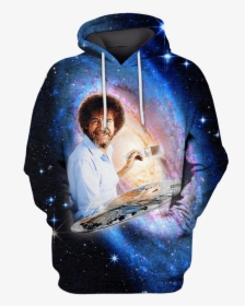 3d Bob Ross Artist Galaxy Joy Of Painting Tshirt - Sweatshirt Pennywise 3d, HD Png Download, Transparent PNG